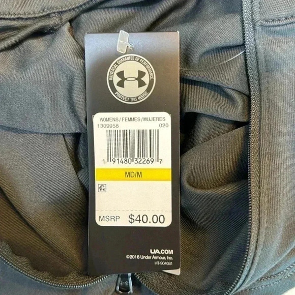 Under Armour Heatgear Long Sleeve Half Zip Pull Over - Size M - Picture 7 of 11